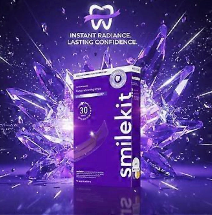 Bandes blanchissantes violettes